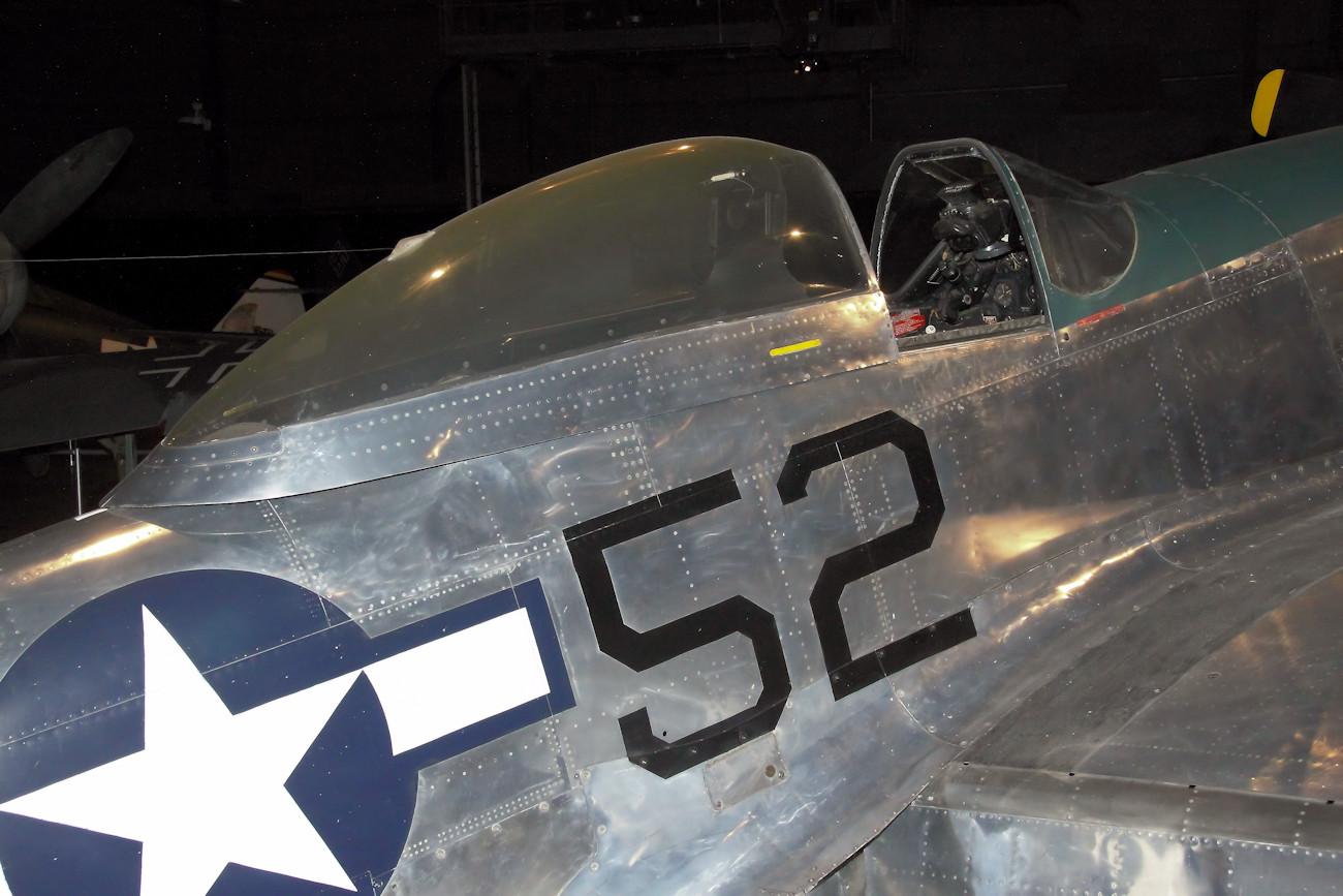 North American P-51D Mustang - Cockpitansicht