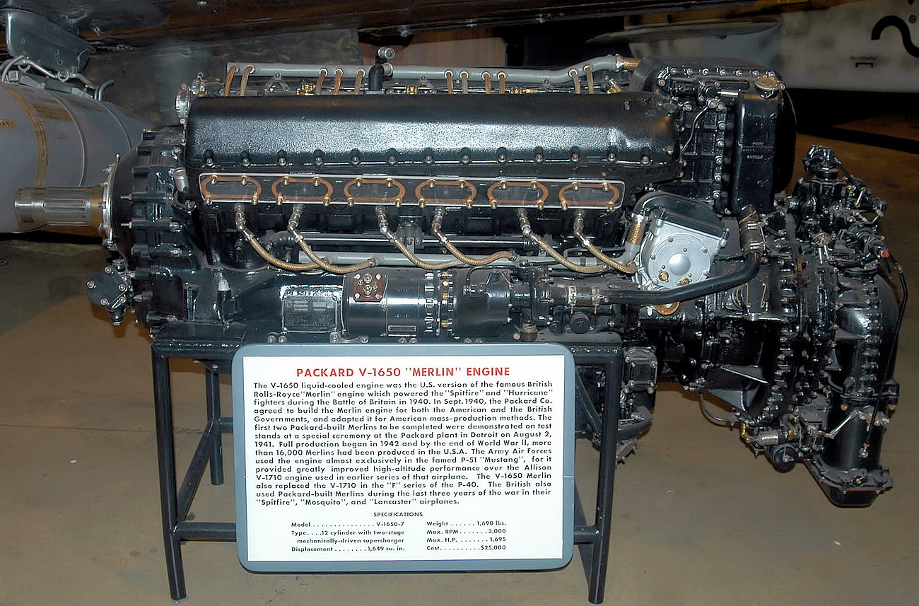 Packard V 1650 Merlin - Flugzeugmotor
