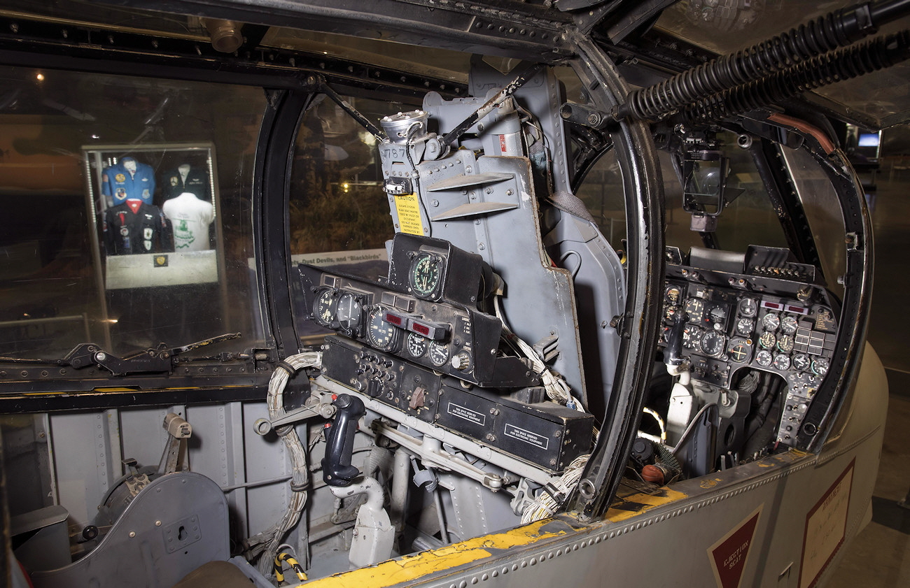 Rockwell OV-10A front and rear cockpits