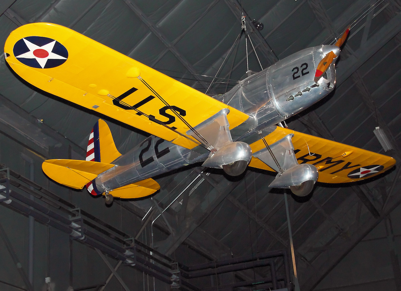 Ryan YPT-16 - Der erste Eindecker, der vom U.S. Army Air Corps als primärer Trainer erworben wurde