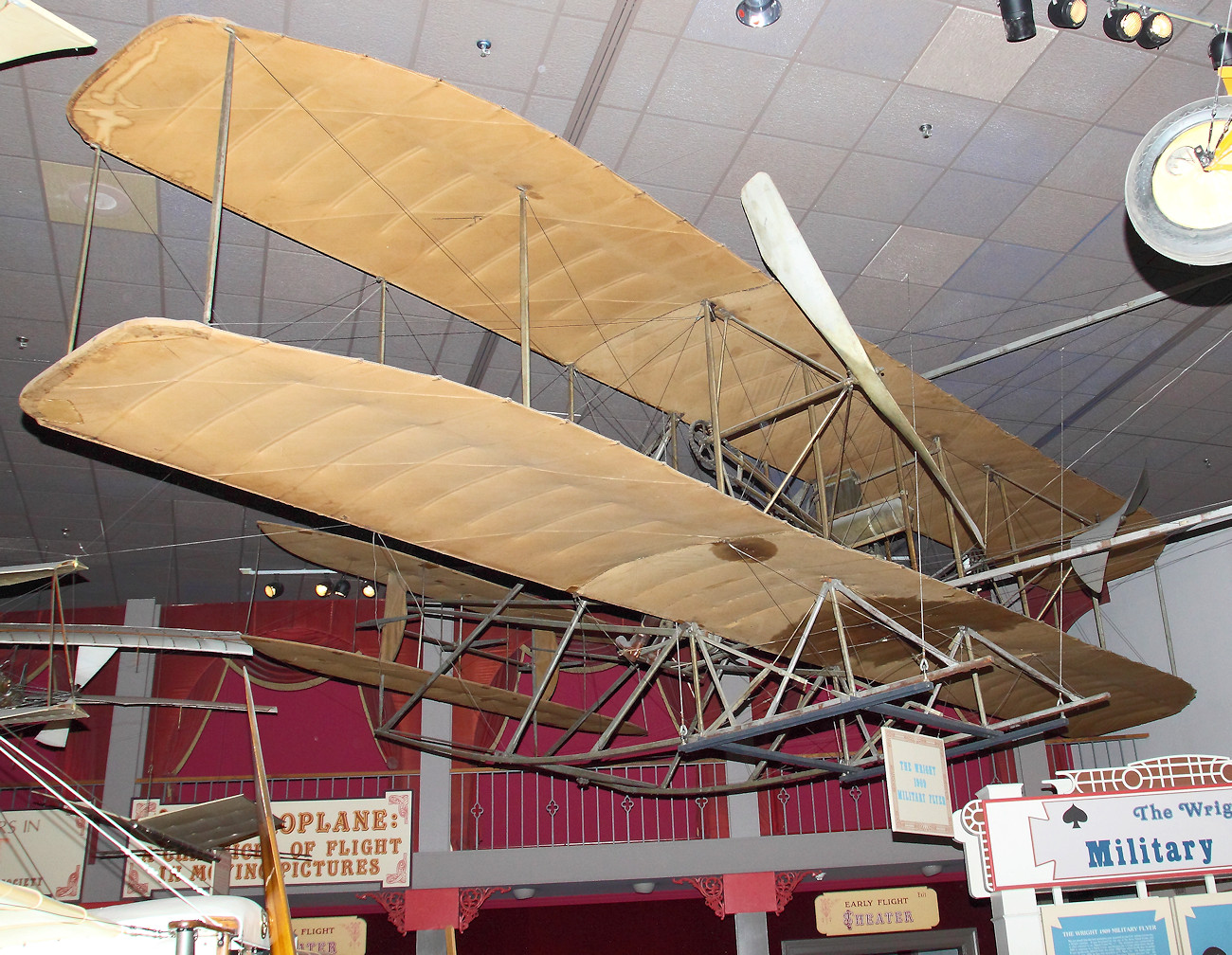 1909 Wright Military Flyer - Doppeldecker