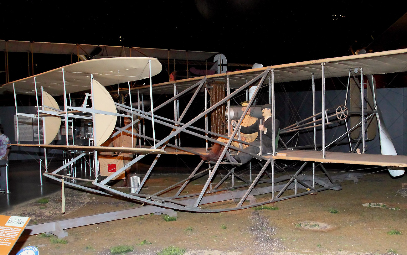 1909 Wright Military Flyer - Die erste militärische Flugmaschine, die schwerer als Luft war