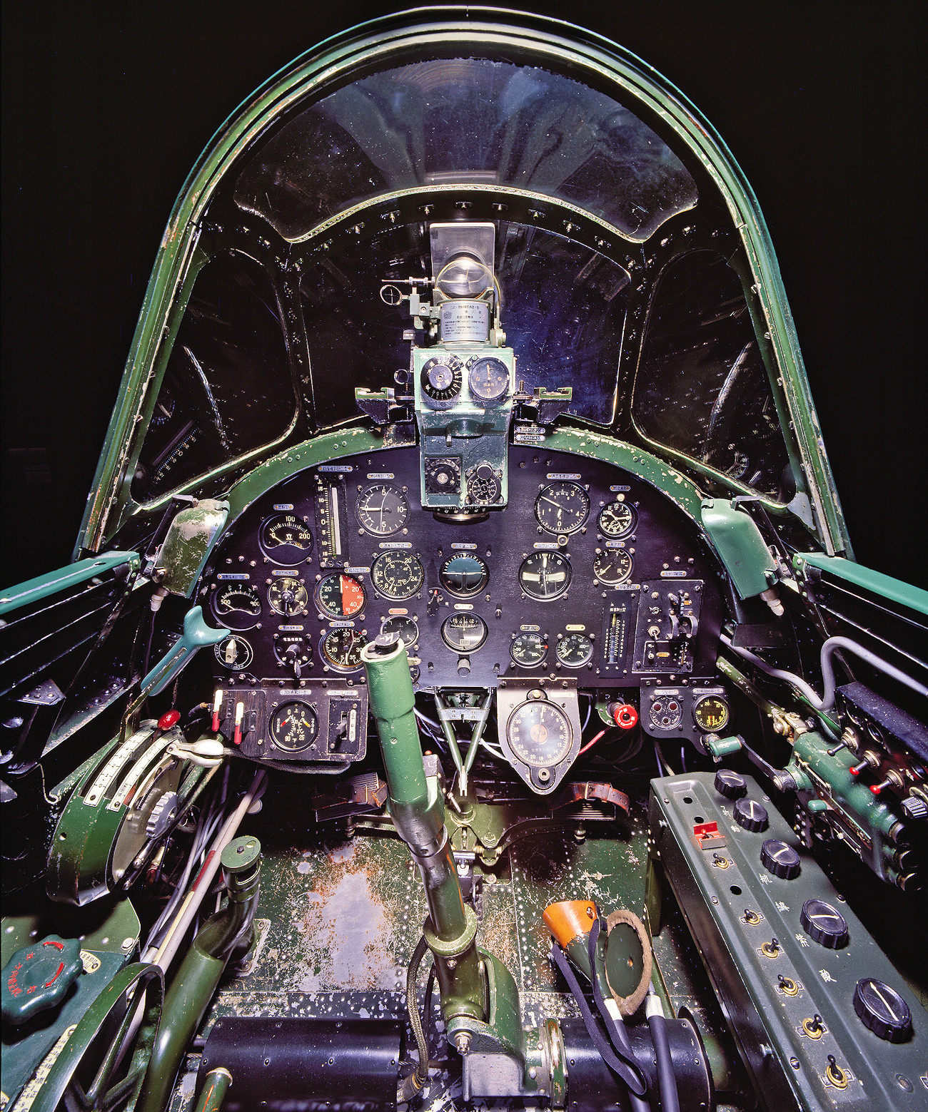 Aichi M6A1 Seiran - Cockpit vorne