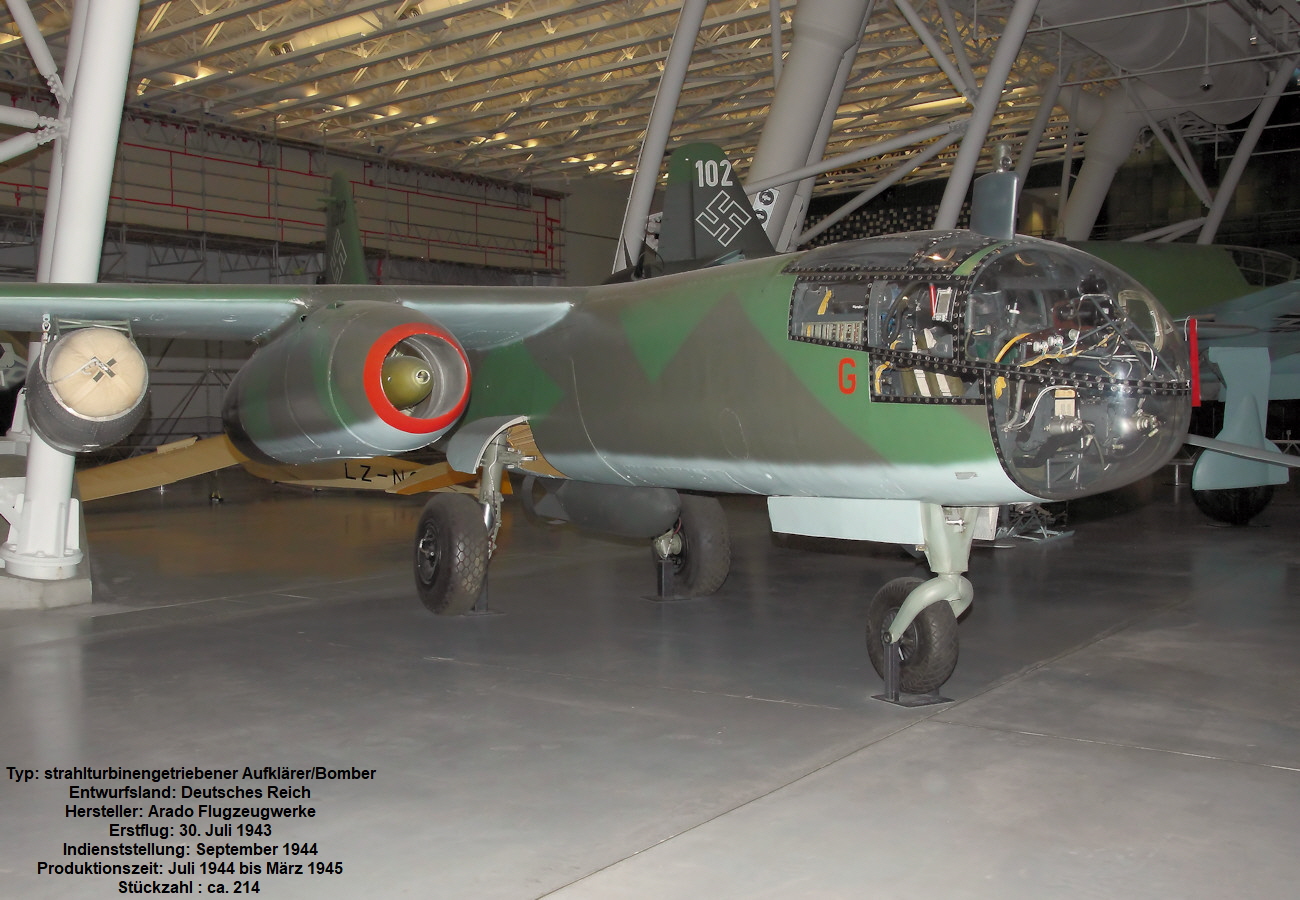 Arado Ar 234 B-2 Blitz - Air and Space