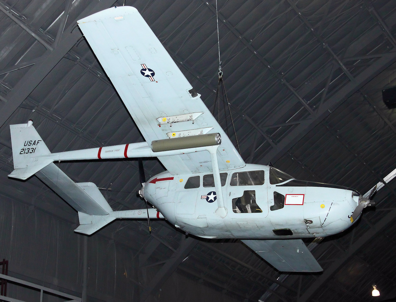 Cessna O-2A Skymaster - Militärvariante der Cessna 337 Super Skymaster