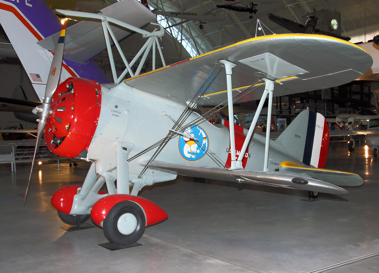 Curtiss F9C-2 Sparrowhawk - Doppeldecker