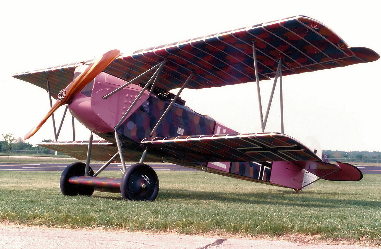 Fokker D VII - Doppeldeckerflugzeug