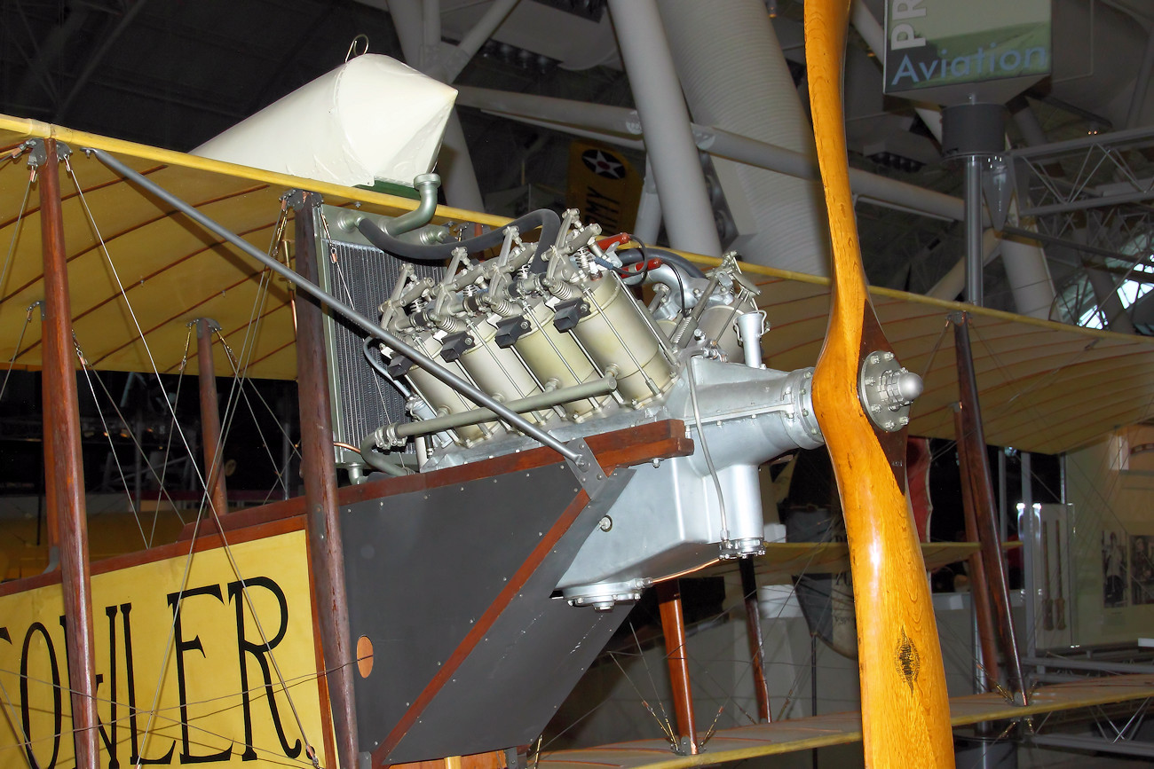 Fowler-Gage Biplane - Curtiss OX-5 V-8 Motor