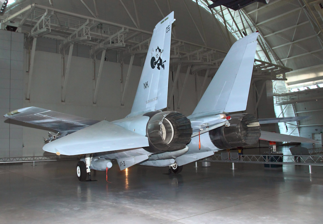 Grumman F-14 Tomcat - Leitwerk