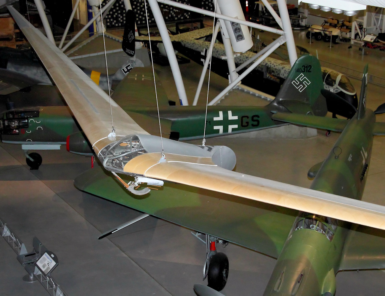 Horten Ho III f - deutsches Segelflugzeug als Nurflügler