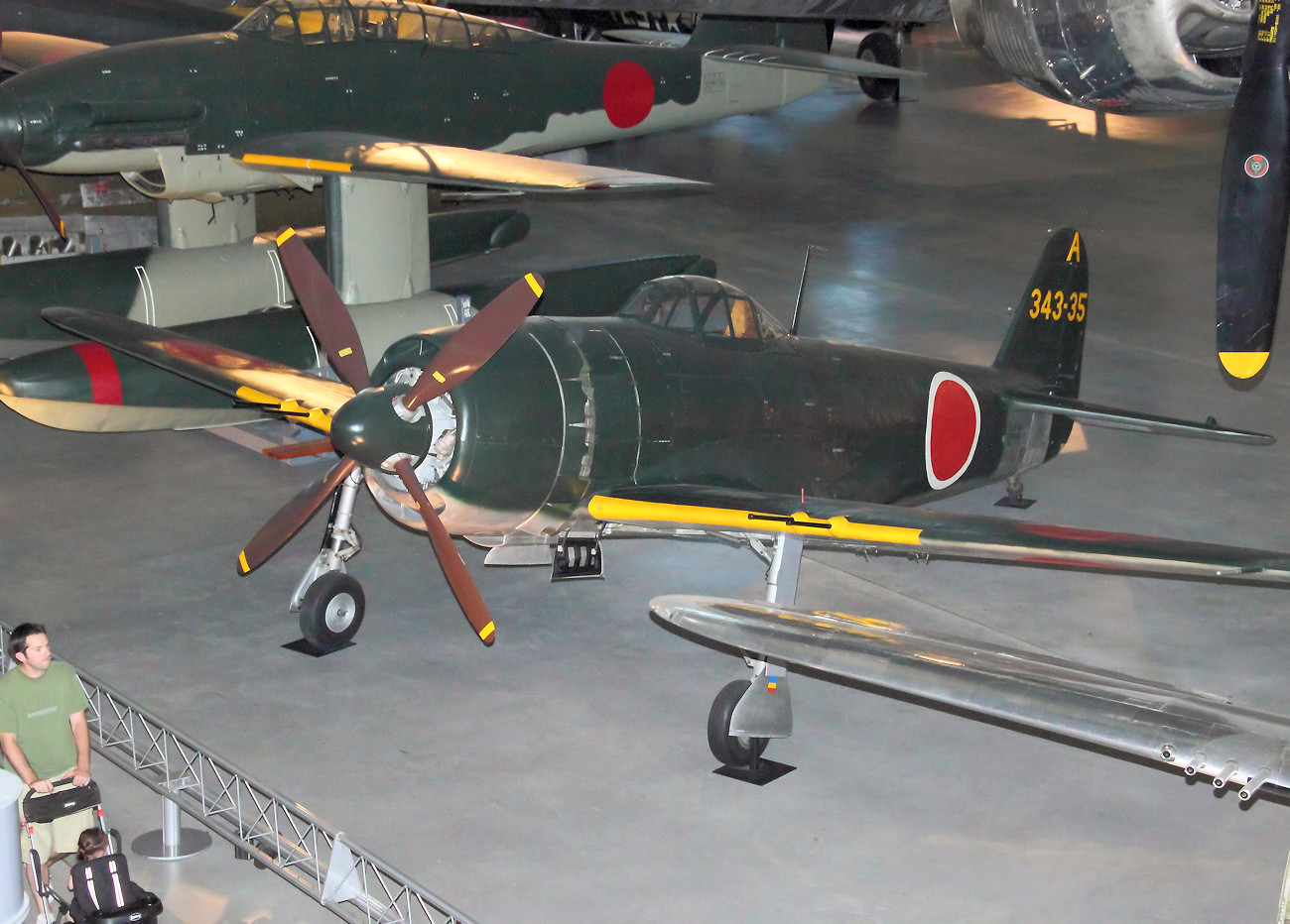 Kawanishi N1K2-J Shiden Kai - japanisches Kampfflugzeug