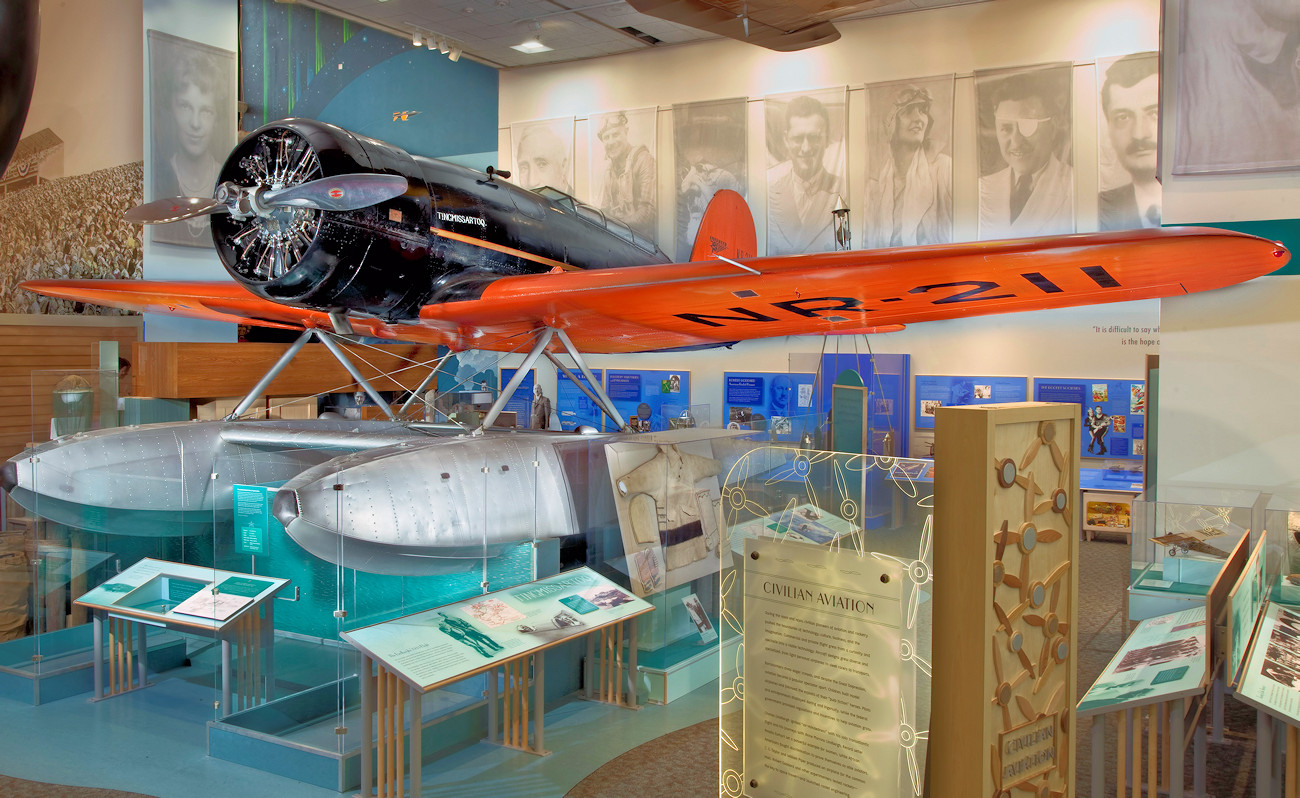 Lockheed Sirius - Charles Lindbergh kaufte 1929 das von Gerald Vultee und Jack Northrop gebaute Flugzeug
