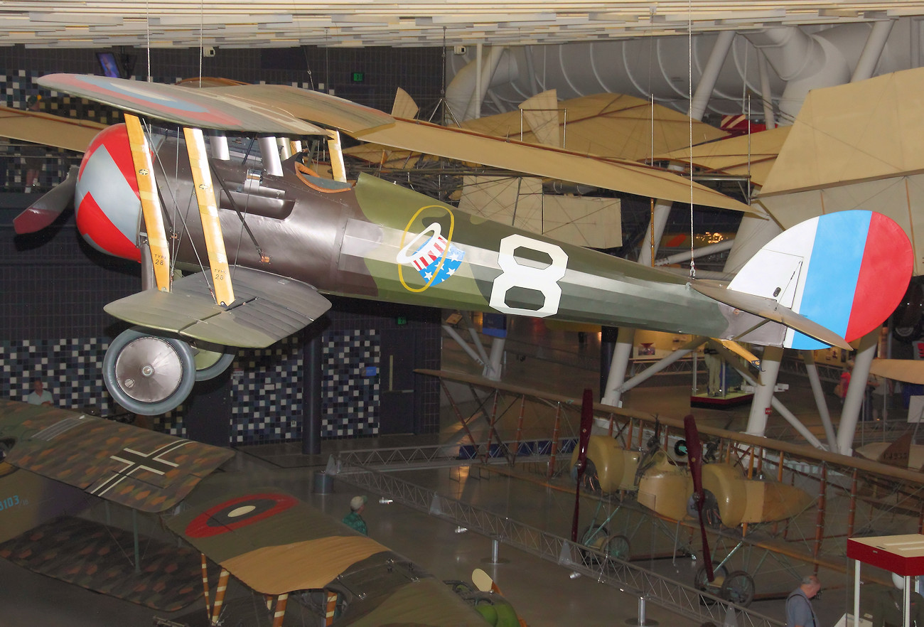 Nieuport 28 C1 französisches Jagdflugzeug