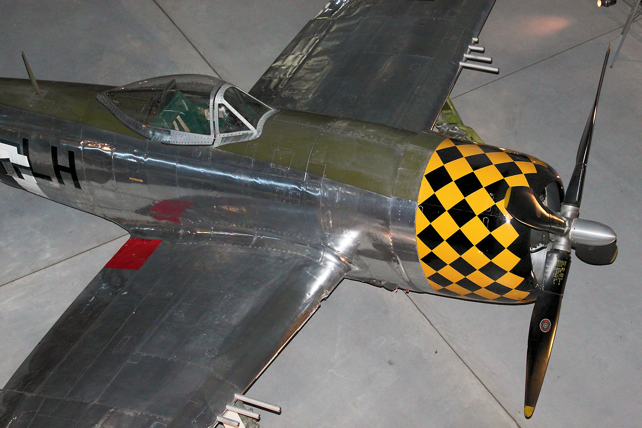 Republic P-47D Thunderbolt - Cockpitansicht