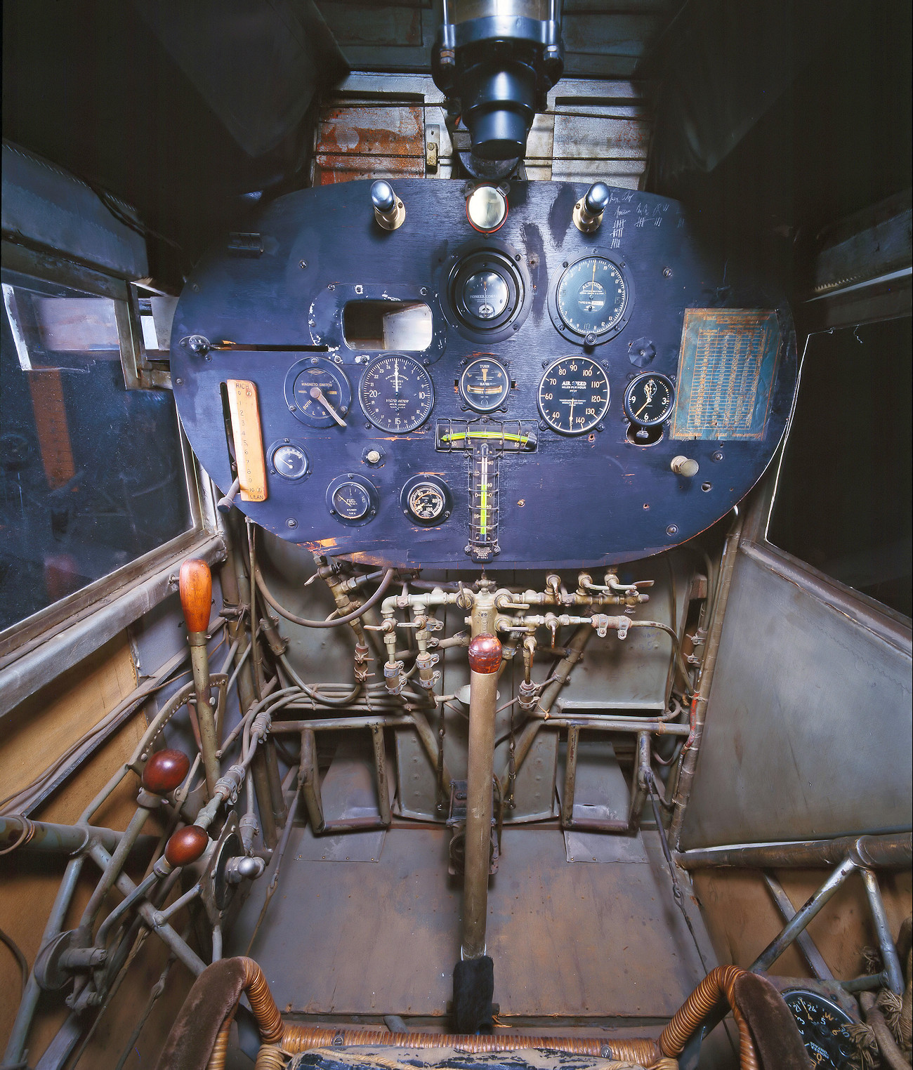 Ryan NYP - Spirit of St. Louis - Cockpit des Flugzeugs
