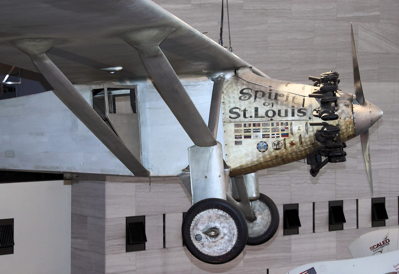 Ryan NYP - Spirit of St. Louis - Charles Lindbergh überquerte am 20. Mai 1927 den Atlantik