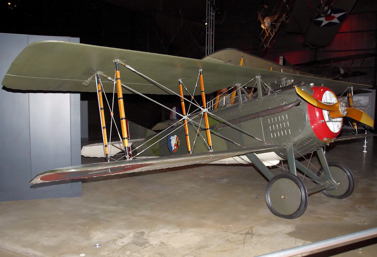 SPAD VII - Das französische Jagdflugzeug wurde von amerikanischen Freiwilligen im 1. Weltkrieg genutzt