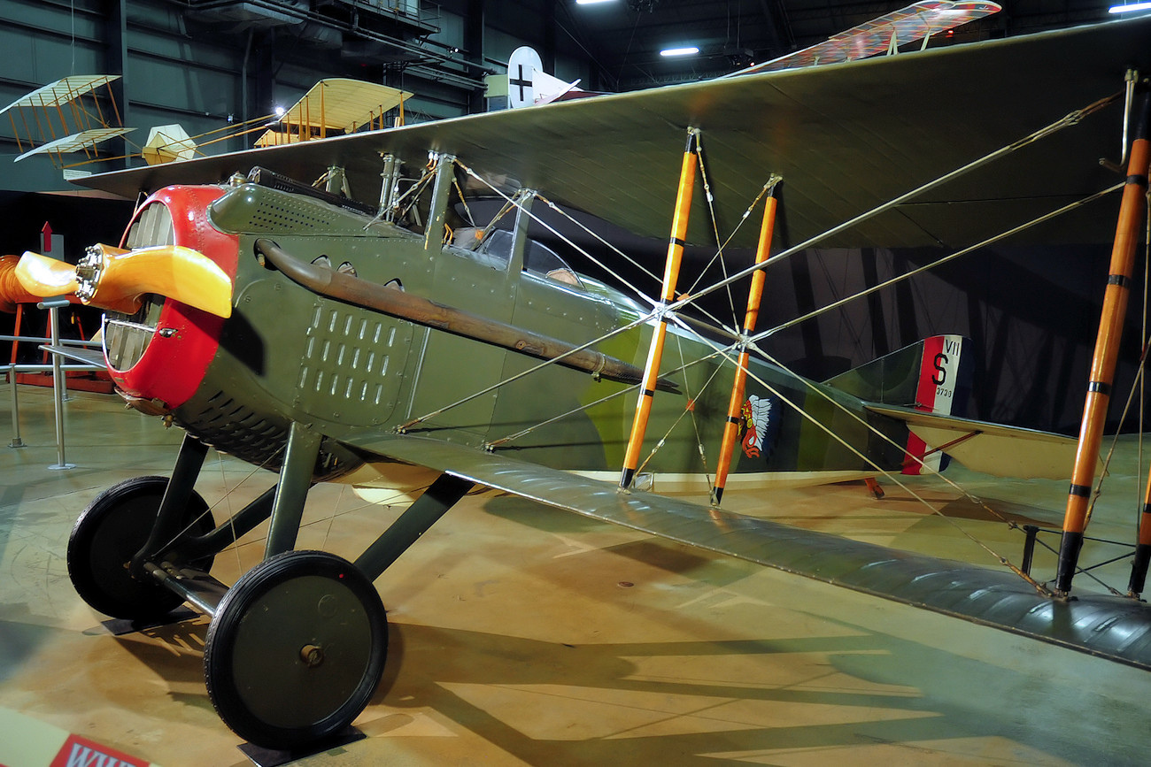 SPAD VII - Das französische Jagdflugzeug wurde von Freiwilligen der USA im 1. Weltkrieg genutzt