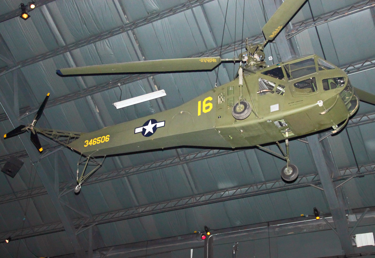 Sikorsky R-4B Hoverfly - Der erste Beobachtungshubschrauber und Service-Hubschrauber der U.S. Air Force