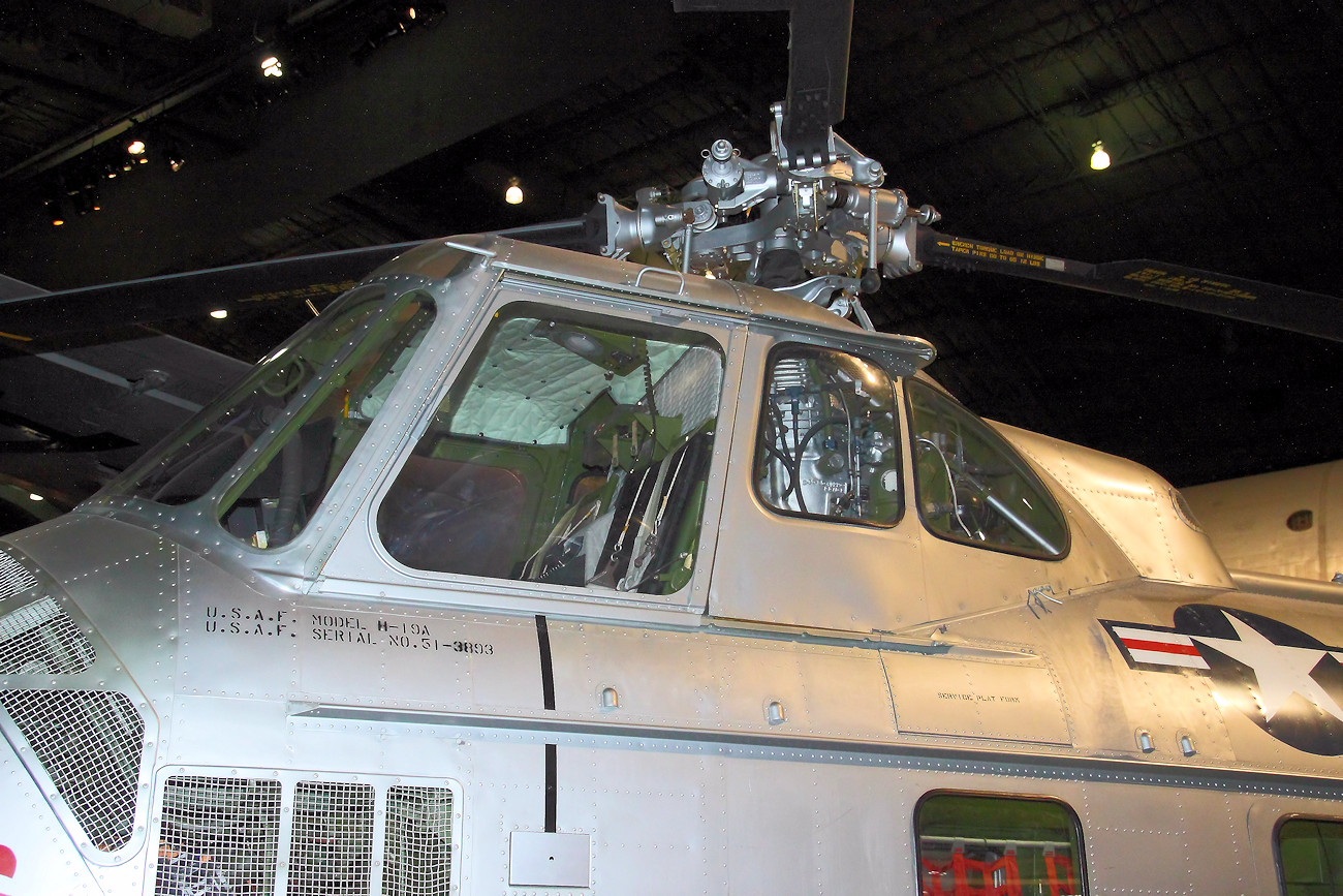 Sikorsky UH-19B Chickasaw - Version der Sikorsky S-55 für die U.S. Air Force