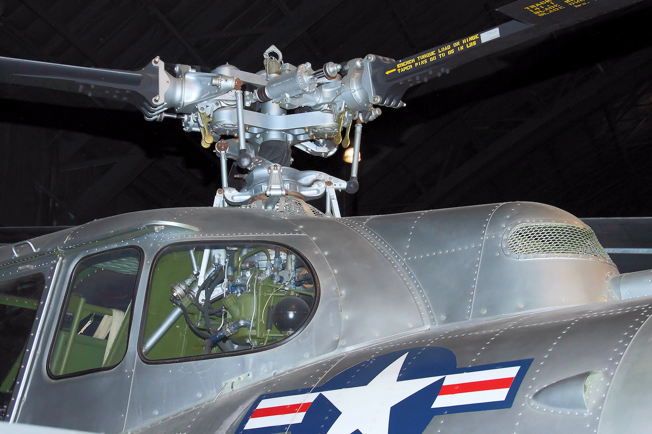 Sikorsky UH-19B Chickasaw - Rotorkopf