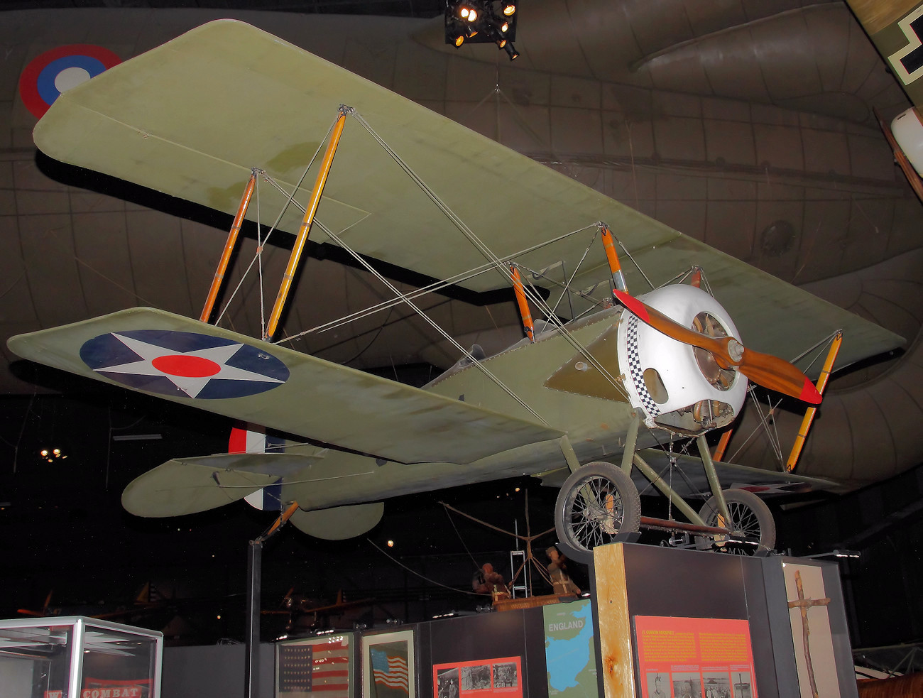 Thomas-Morse S4C Scout - Das Flugzeug wurde im 1. Weltkrieg zum beliebtesten Trainingsflugzeug für US-Piloten
