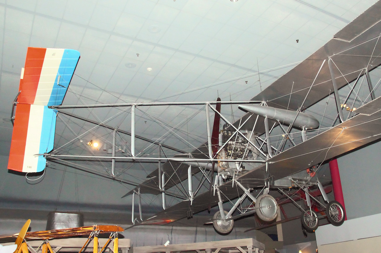 Voisin Type 8 - Das älteste erhaltene Flugzeug, das speziell als Bomber konzipiert wurde