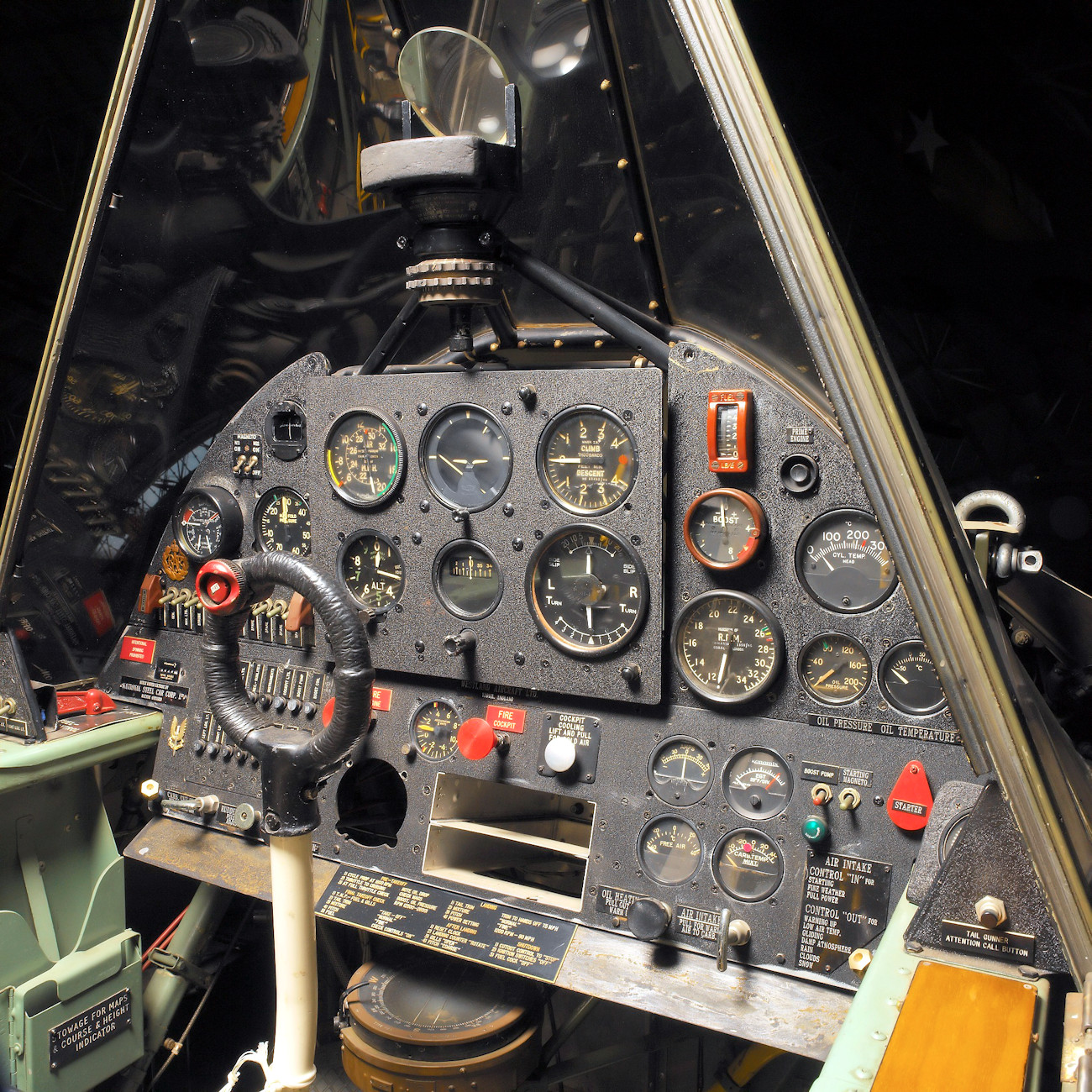 Westland Lysander IIIa - Cockpit