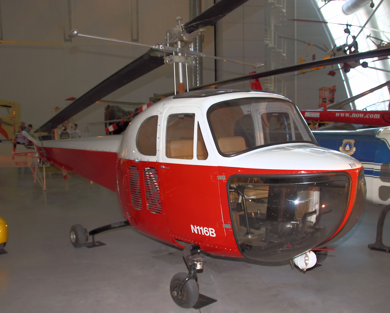Bell 47B - Hubschrauber