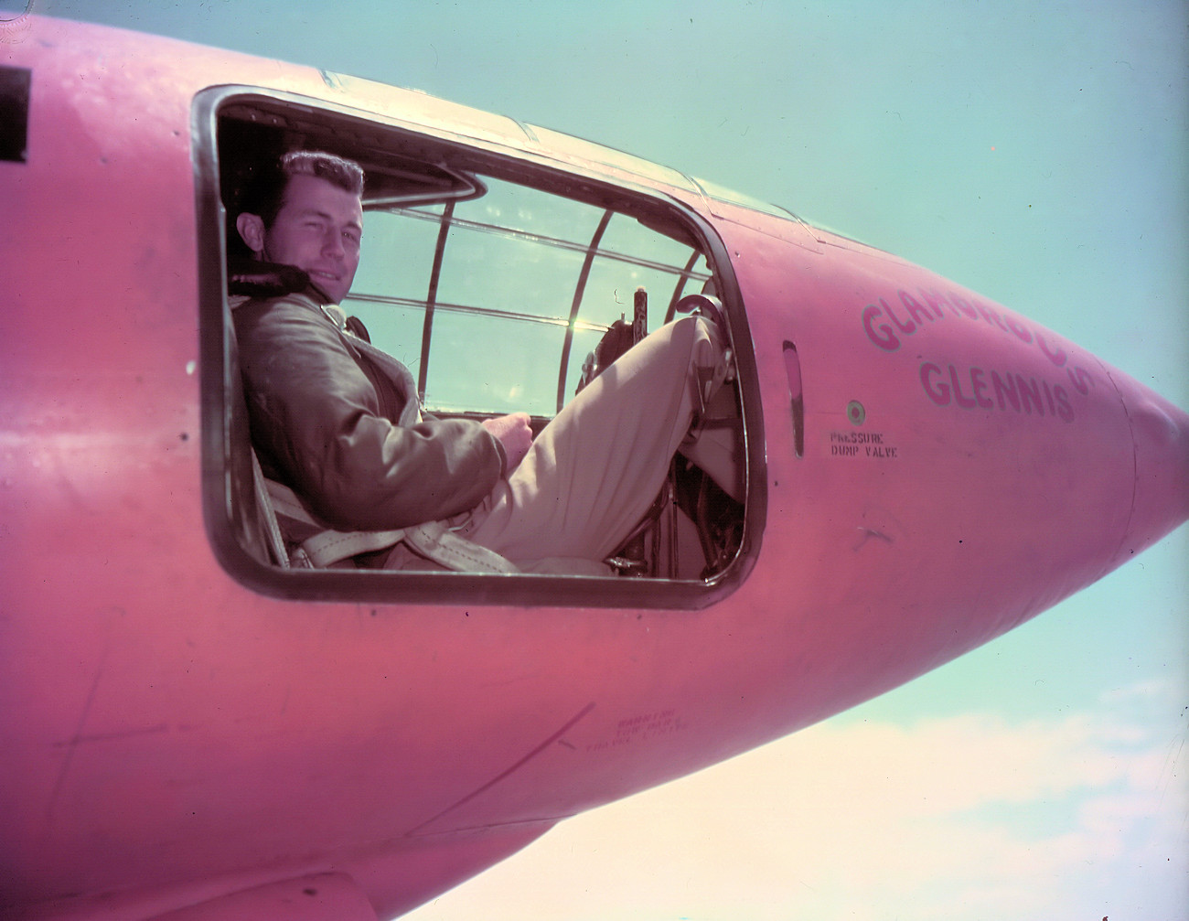 Bell X-1 Glamorous Glennis - Charles Chuck Yeager