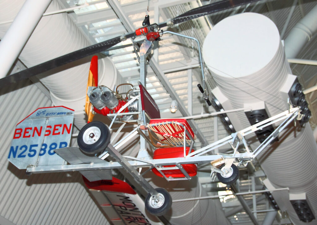 Bensen B-8M Gyrocopter - Die Spirit of Kittyhawk war der Prototyp
