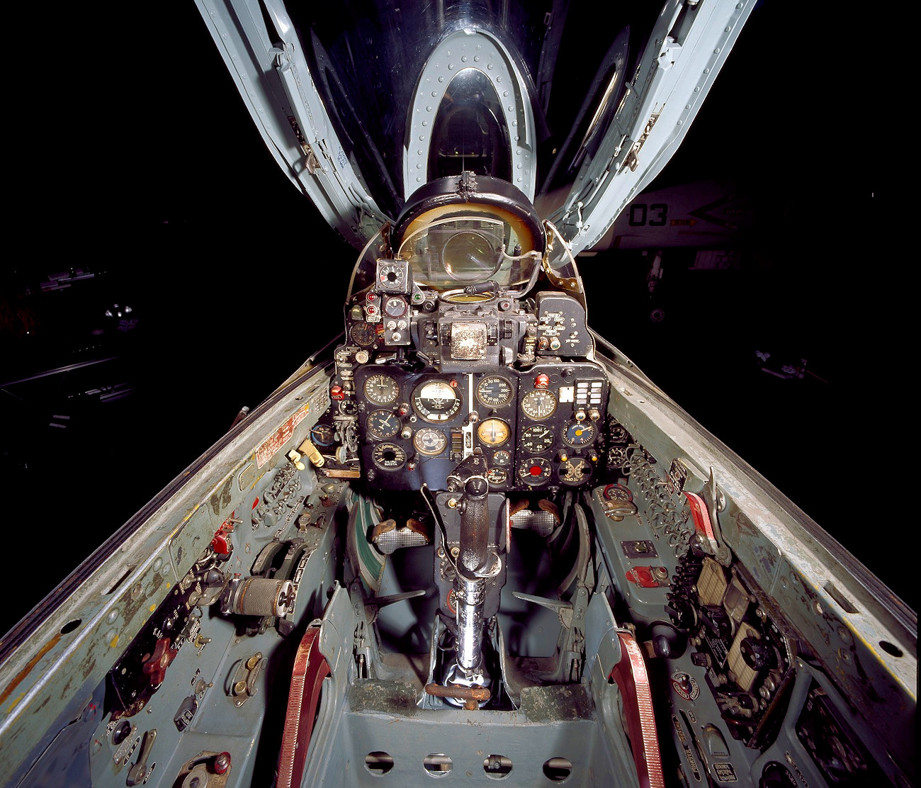MIG 21 F-13 FISHBED C - Cockpit