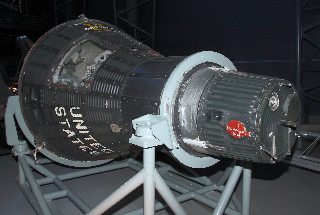 Mercury Capsule 15B Freedom 7 II - Das Mercury-Programm war das erste bemannte Raumfahrtprogramm der USA