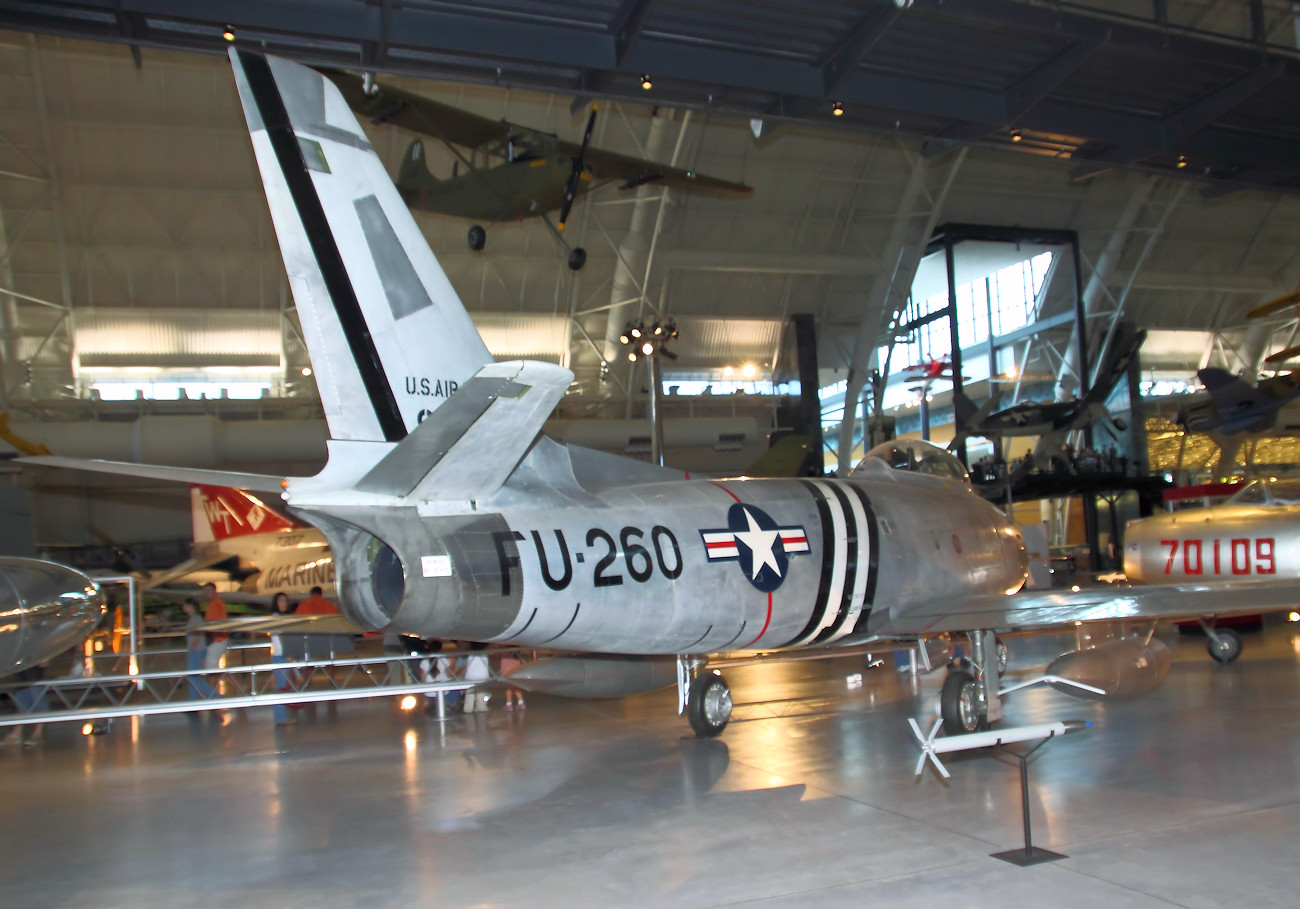 North American F-86A Sabre - Leitwerk