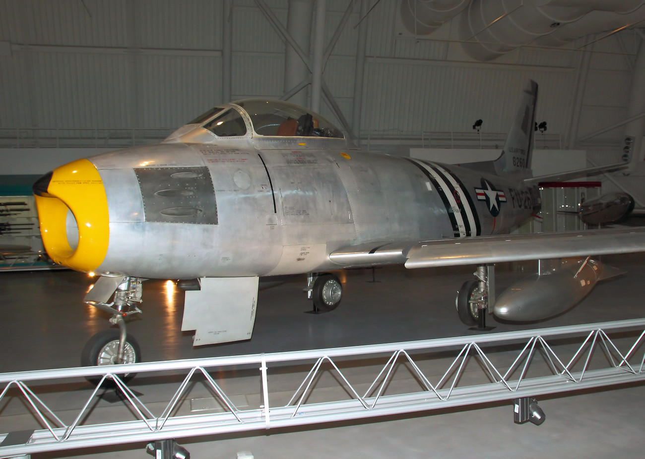 North American F-86A Sabre - Das erste Serienmuster dieses Abfangjägers mit Pfeilflügel
