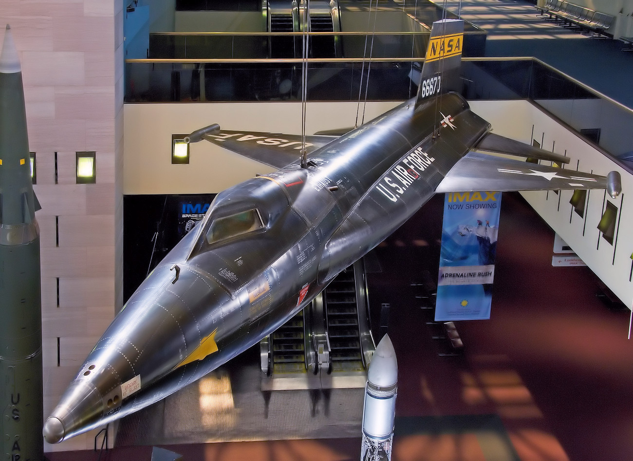 North American X-15 - mit 7.297 km/h das schnellste Flugzeug