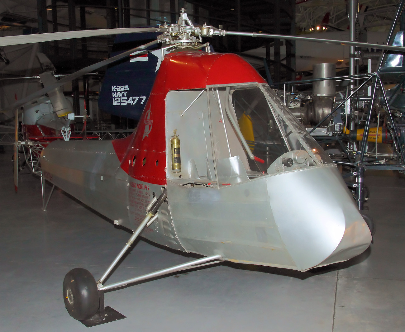 Piasecki PV-2 - Der zweite in den USA zugelassene Hubschrauber von 1943