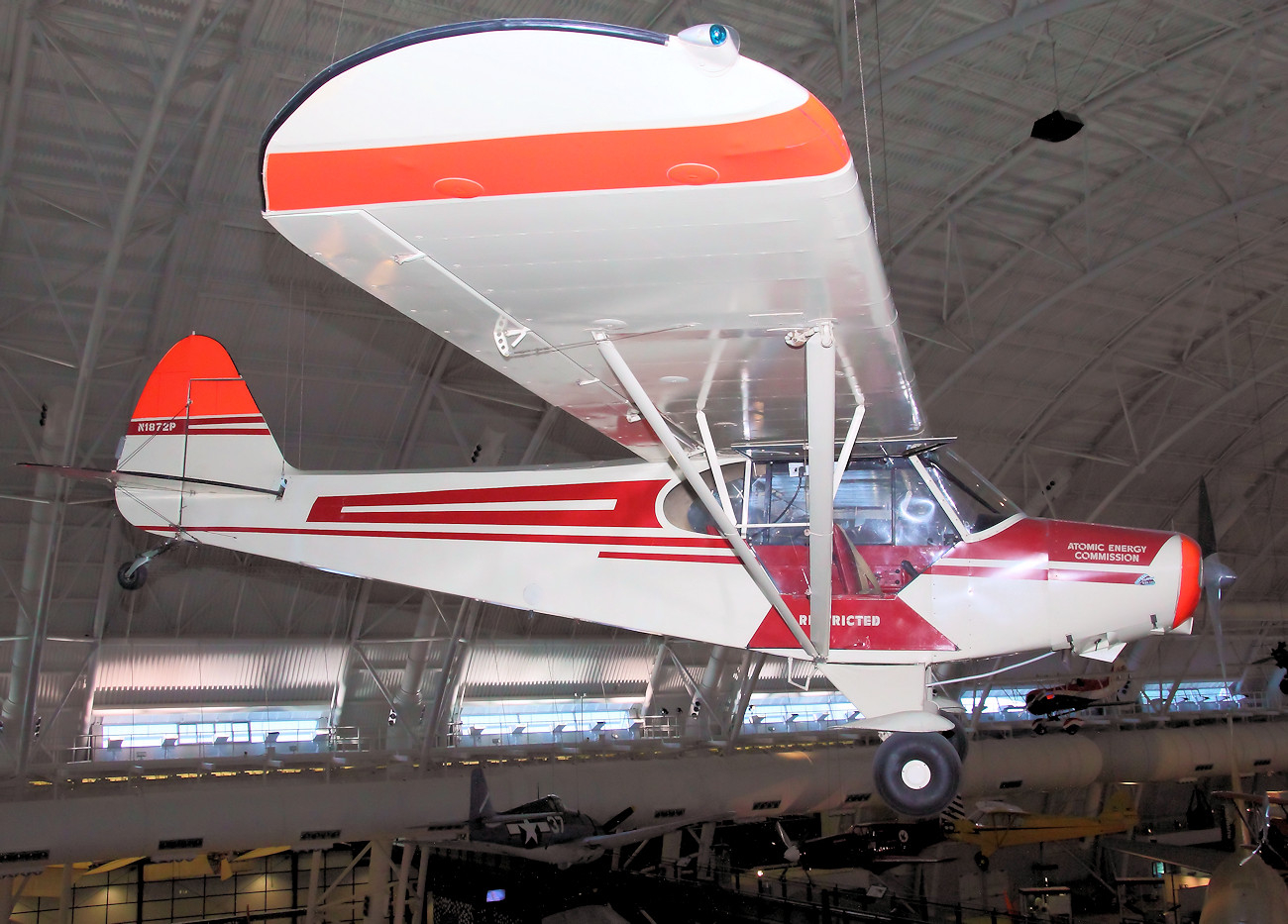 Piper PA-18 Super Cub - Dieses Flugzeug wird als Sport-, Schul- und Aufklärungsflugzeug genutzt