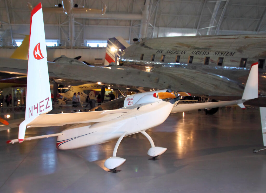 Rutan VariEze - Eigenbau-Flugzeug von 1976 von Burt Rutan