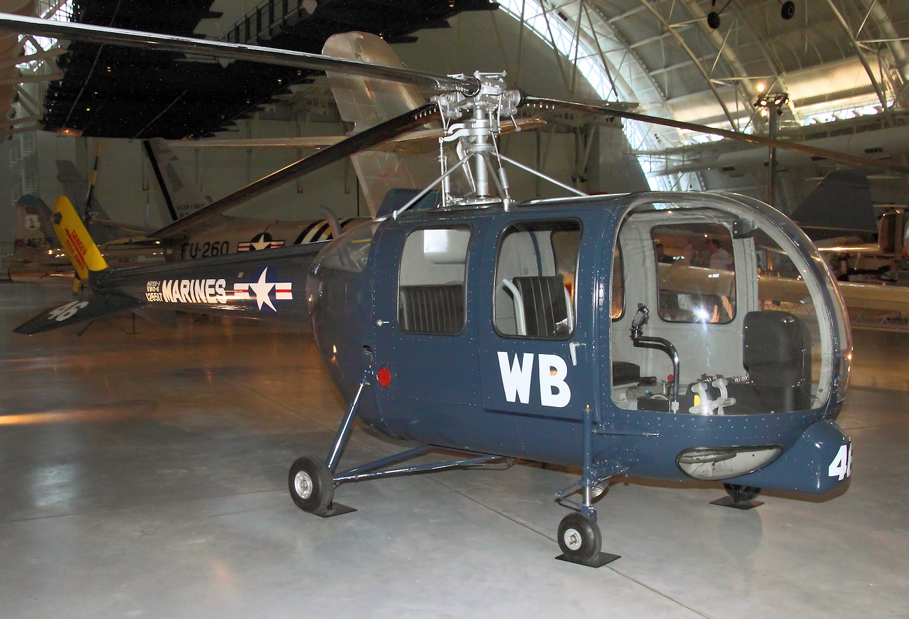 Sikorsky HO5S-1 - Militärversion der Sikorsky S-52 für die Marine Corps