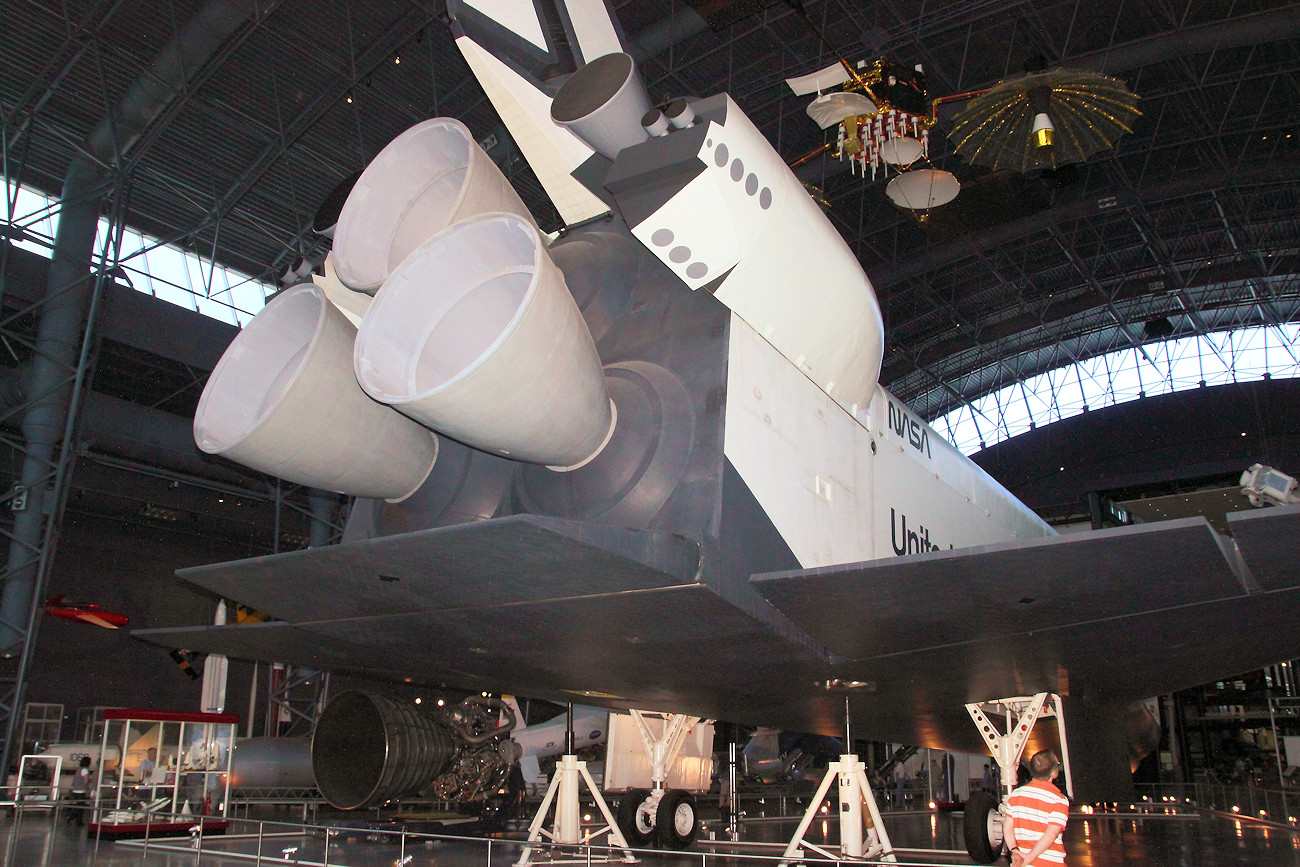 Space Shuttle Enterprise - Heckansicht