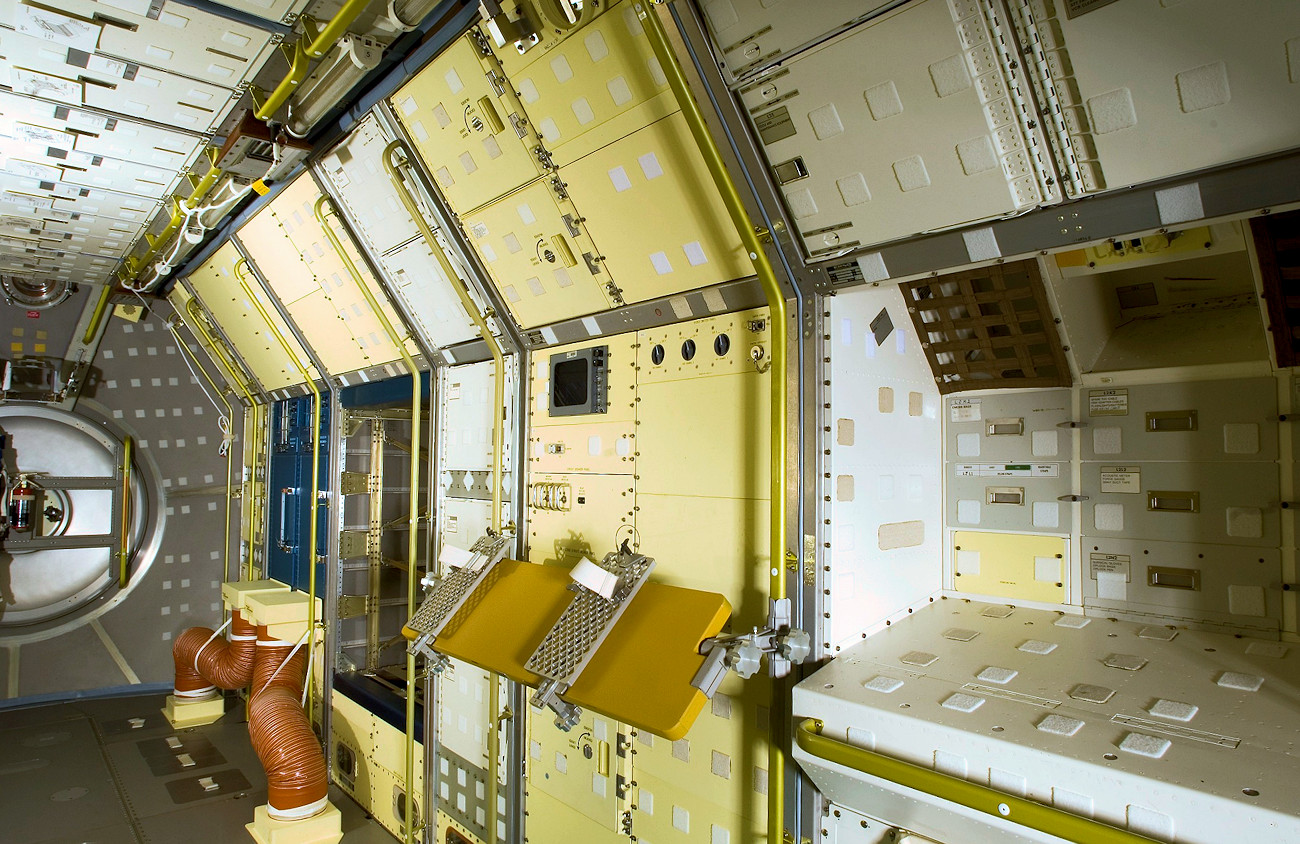 Spacelab Laboratory Module - modulares Laborsystem des Space Shuttle