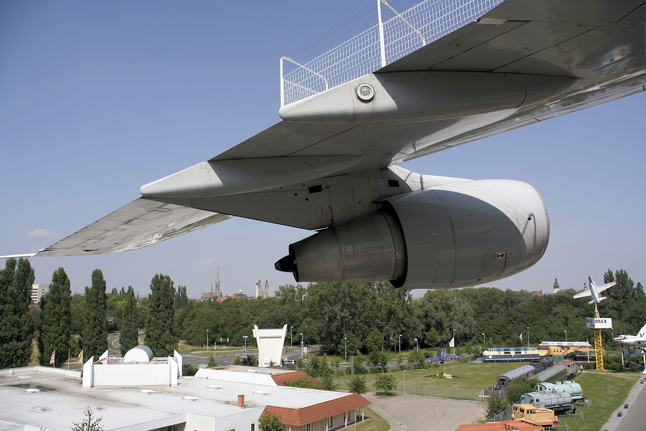 Boeing 747 begehbare Tragfläche