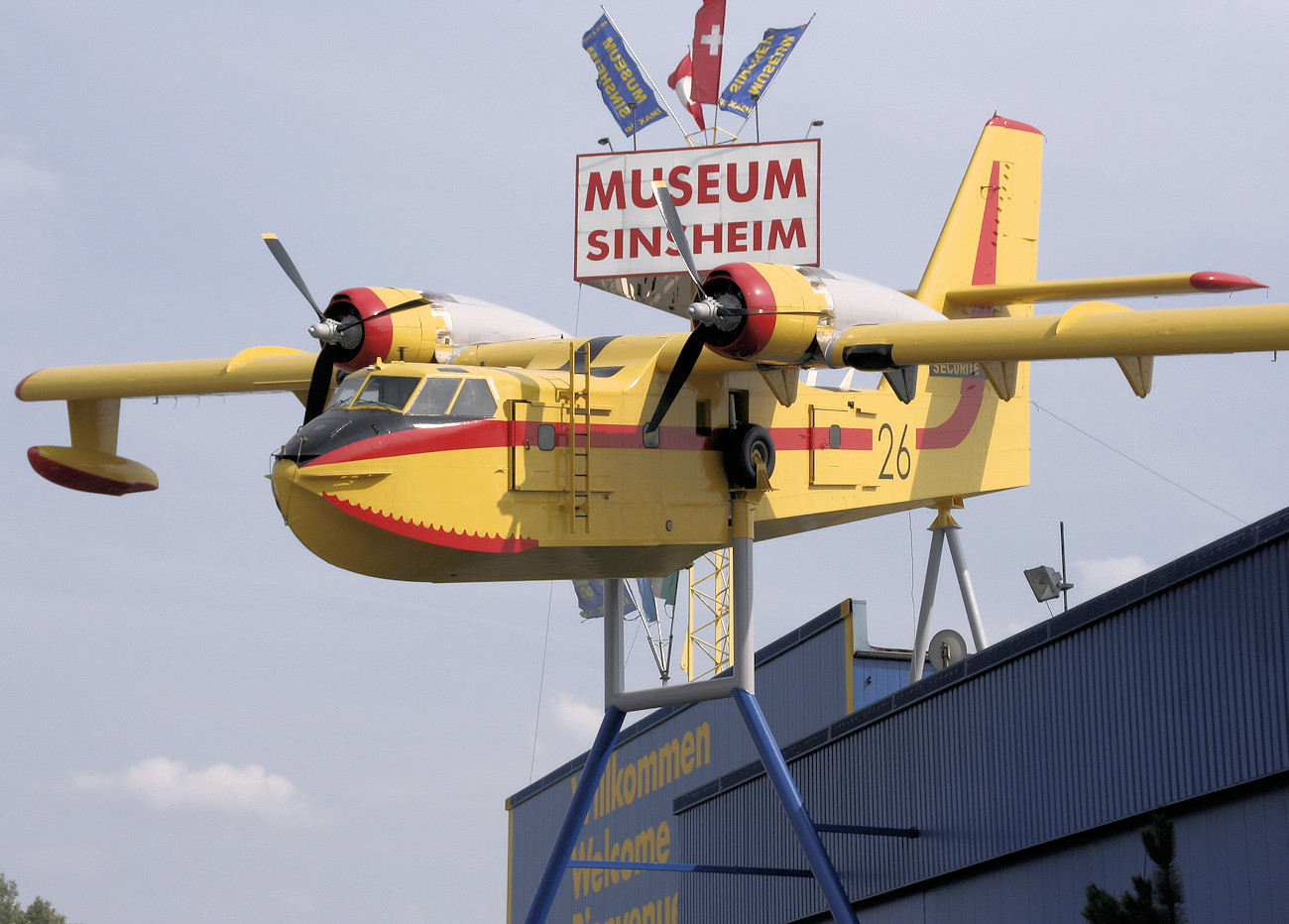 Canadair CL-215 - Technikmuseum Sinsheim