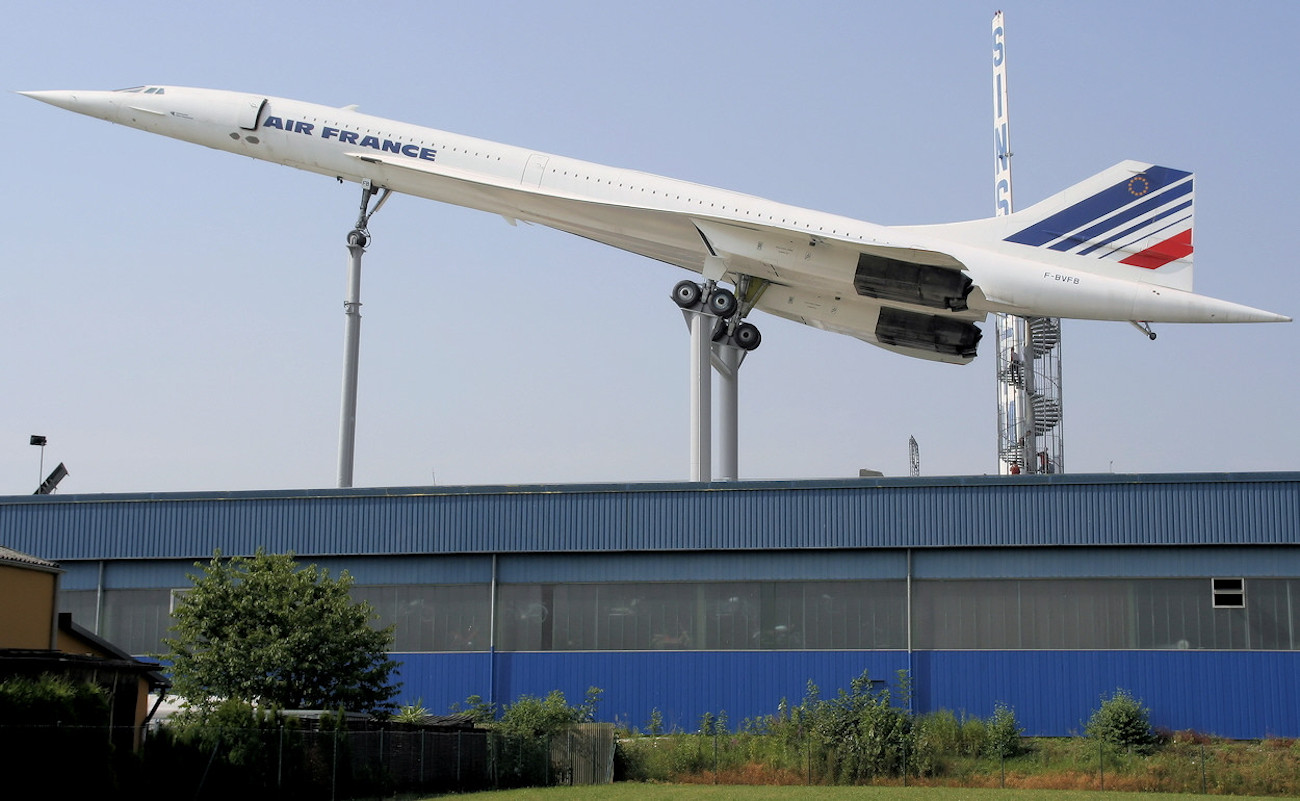 Concorde - Überschall-Verkehrsflugzeug
