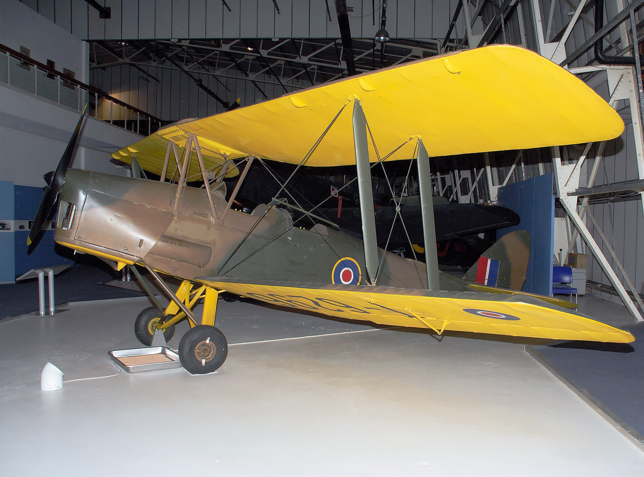 De Havilland D.H. 82 Tiger Moth im RAF-Museum