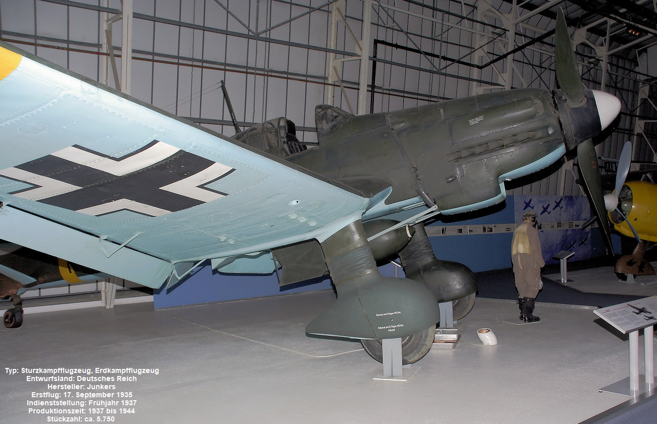 Junkers Ju 87 Stuka - Sturzkampfflugzeug mit Knickflügel