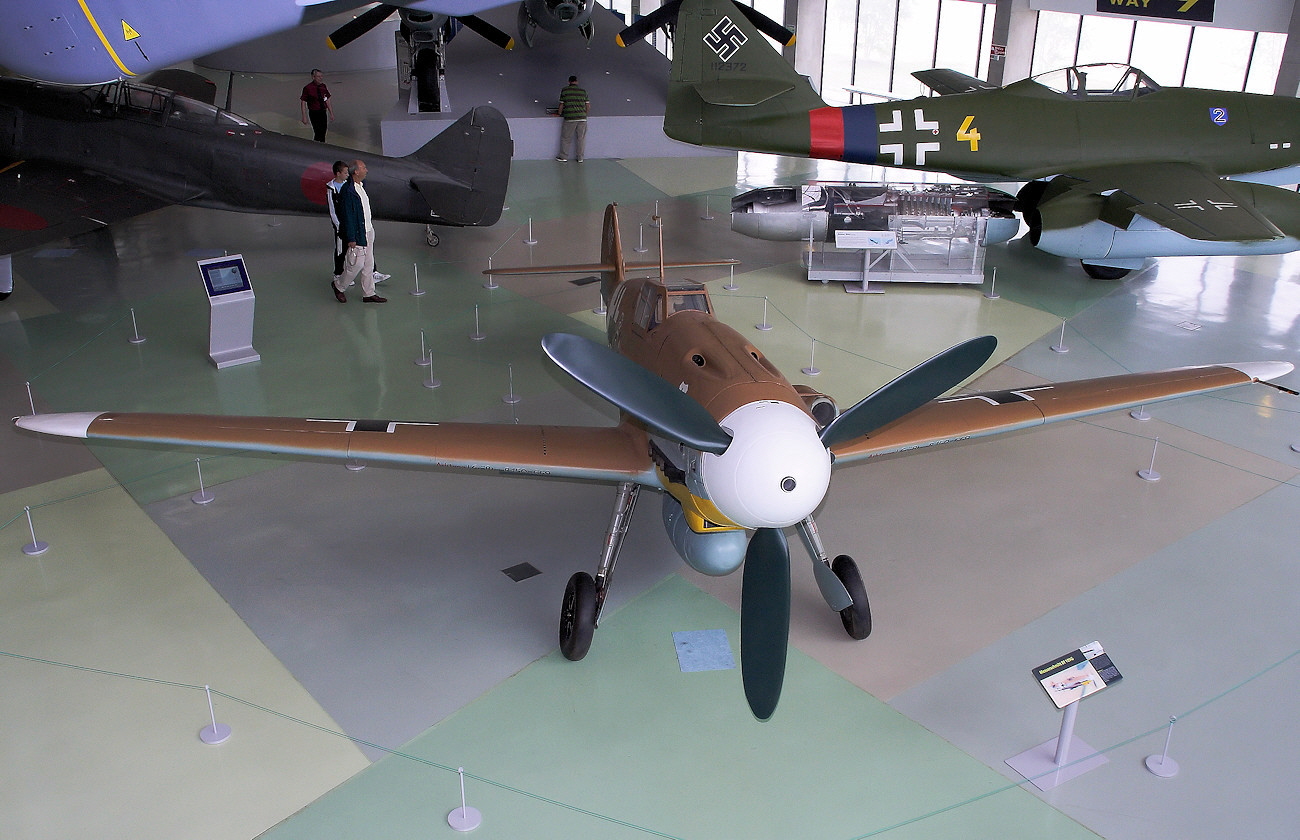 Messerschmitt Bf-109 im RAF-Museum