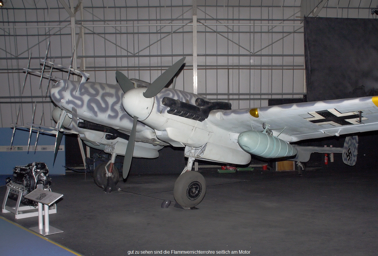 Messerschmitt Bf 110 G-4 R6 - zweimotoriger Nachtjäger