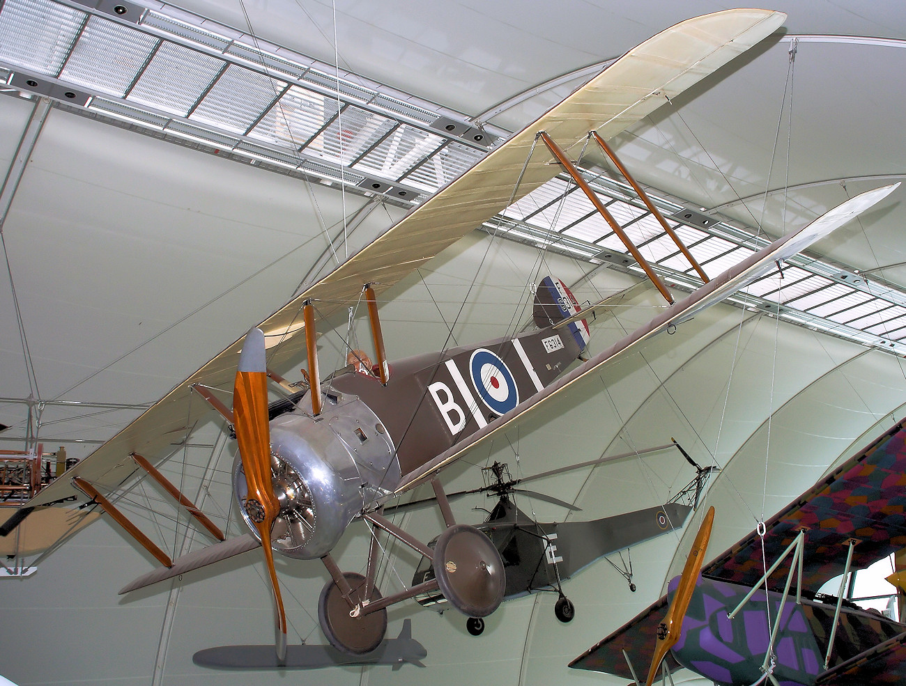 Sopwith F-1 Camel - Der Doppeldecker gilt als das erfolgreichste britische Jagdflugzeug im Ersten Weltkrieg